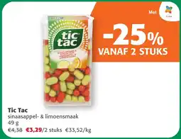 Tic Tac sinaasappel- & limoensmaak