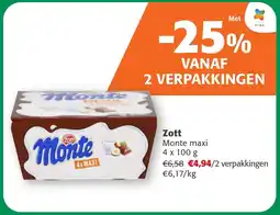 Zott Monte maxi