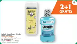 Comarkt Le Petit Marseillais of Listerine aanbieding