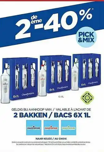 BelBev Pick & Mix aanbieding