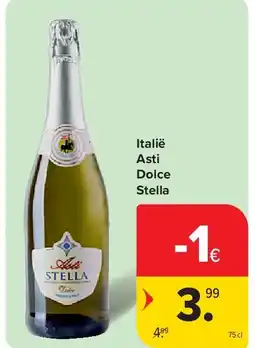 Carrefour Italië Asti Dolce Stella aanbieding