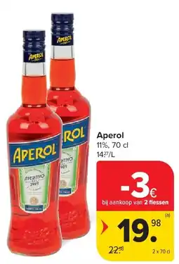 Carrefour Aperol aanbieding