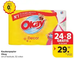Carrefour Keukenpapier Okay aanbieding
