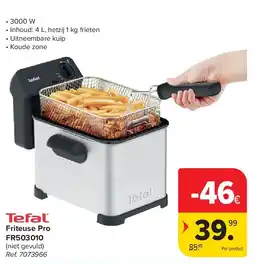 Carrefour Friteuse Pro FR503010 aanbieding