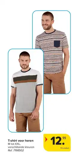 Carrefour T-shirt voor heren aanbieding