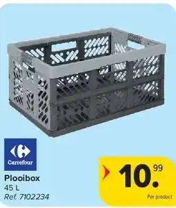 Carrefour Plooibox aanbieding