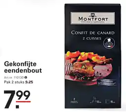 Gekonfijte eendenbout