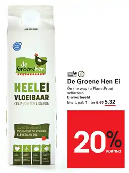 Sligro De Groene Hen Ei aanbieding
