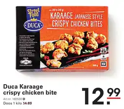 Sligro Duca Karaage crispy chicken bite aanbieding