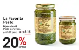Sligro La Favorita Pesto aanbieding