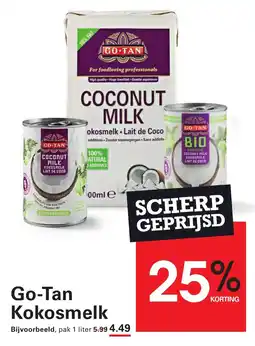 Sligro Go Tan Kokosmelk aanbieding
