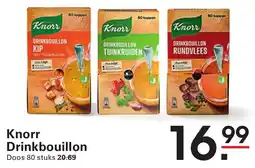 Sligro Knorr Drinkbouillon aanbieding