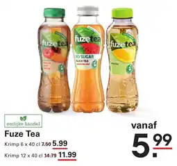 Sligro Fuze Tea aanbieding