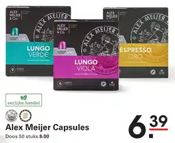 Sligro Alex Meijer Capsules aanbieding