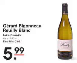 Sligro Gérard Bigonneau Reuilly Blanc aanbieding
