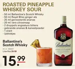 Sligro Ballantine's Scotch Whisky aanbieding