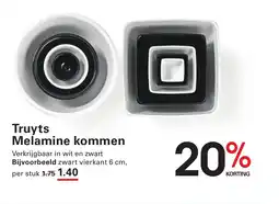Sligro Truyts Melamine kommen aanbieding