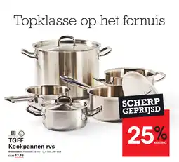 TGFF Kookpannen rvs