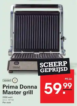 Sligro Prima Donna Master grill aanbieding