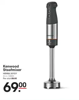 Sligro Kenwood Staafmixer HBM60.307GY aanbieding