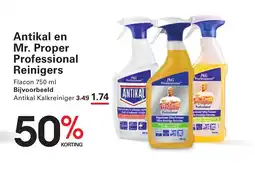 Antikal en Mr. Proper Professional Reinigers
