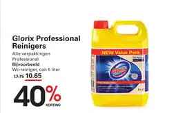 Sligro Glorix Professional Reinigers aanbieding
