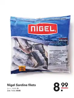 Nigel Sardine filets