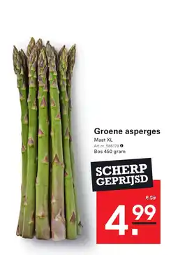 Groene asperges