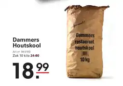 Sligro Dammers Houtskool aanbieding