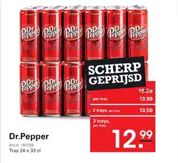 Sligro Dr.Pepper aanbieding