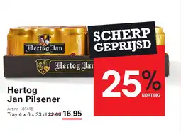 Sligro Hertog jan pilsener aanbieding