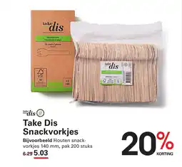 Sligro Take dis snackvorkjes aanbieding