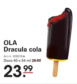 Sligro OLA Dracula cola aanbieding
