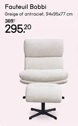 Leen Bakker Fauteuil Bobbi aanbieding