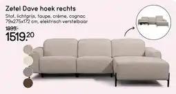 Leen Bakker Zetel Dave hoek rechts aanbieding