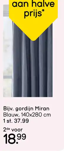Leen Bakker Gordijn miran aanbieding