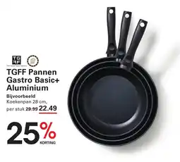 Sligro TGFF Pannen Gastro Basic+ Aluminium aanbieding