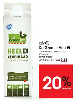 Sligro De Groene Hen Ei aanbieding