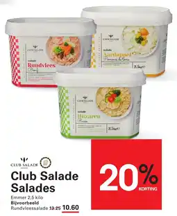 Sligro Club Salade Salades aanbieding