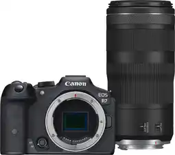 Coolblue Canon EOS R7 + RF 100-400 mm f/5.6-8 IS USM aanbieding