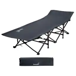 Decathlon Veldbed Erola – Ligbed - Comfortabel opklapbed- tot 150 kg - 190 x 68 cm aanbieding