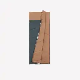 Decathlon Slaapzak voor de camping Ultim Comfort 20° katoen kaki aanbieding