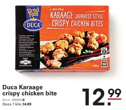 Sligro Duca Karaage crispy chicken bite aanbieding