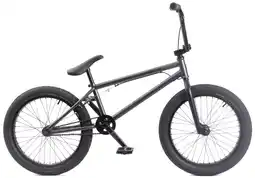 Decathlon BMX fiets Strikedown Pro volwassen staal-grijs 9,7kg 20 inch KHEbikes aanbieding