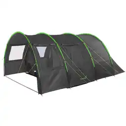 Decathlon Tunneltent Kemi 4 – Camping - Voor 4 personen - 2 slaapcabines – 2m stahoogte aanbieding