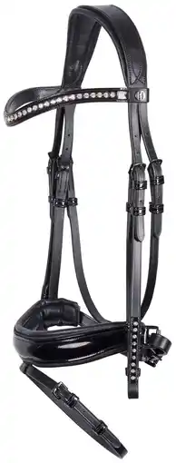 Decathlon Harry's Horse Hoofdstel Diamond Lacque (Full) aanbieding
