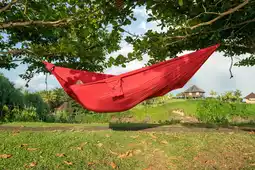 Decathlon compacte hangmat bordeaux aanbieding