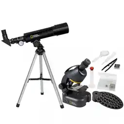 Decathlon NATIONAL GEOGRAPHIC Telescoop- en Microscoopset met Smartphone Adapter aanbieding