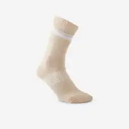 Decathlon Skatesokken voor volwassenen 100 beige aanbieding