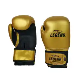 Decathlon Kinder Bokshandschoenen 4-8 jaar Goud 4oz/6oz PU - Verschillende maten - Gemaakt aanbieding
